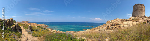 Küstenlinie in Sardinien