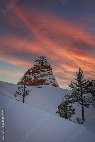 Sunset in Zion National Park