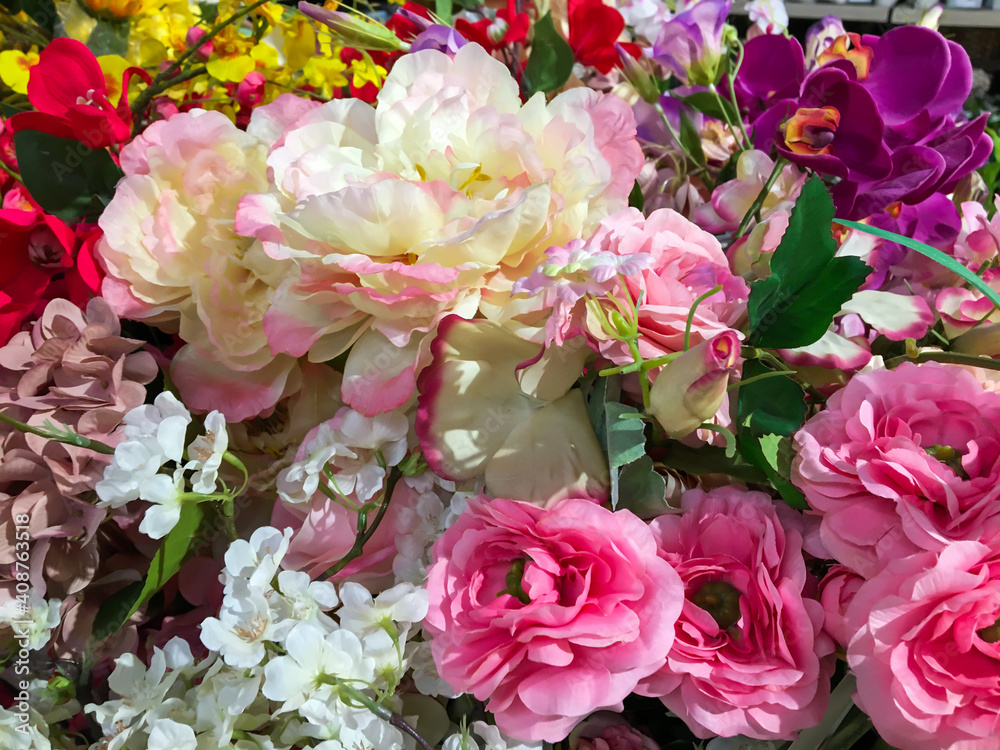 Flowers in a flower shop for sale Flowers in a flower shop for sale