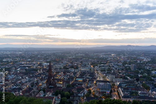 Wallpaper Mural Cityscape of Freiburg im Breisgau, Germany Torontodigital.ca