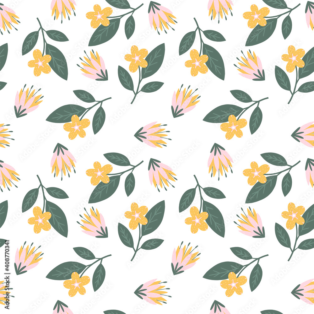 seamless pattern with leaves seamless pattern with leaves