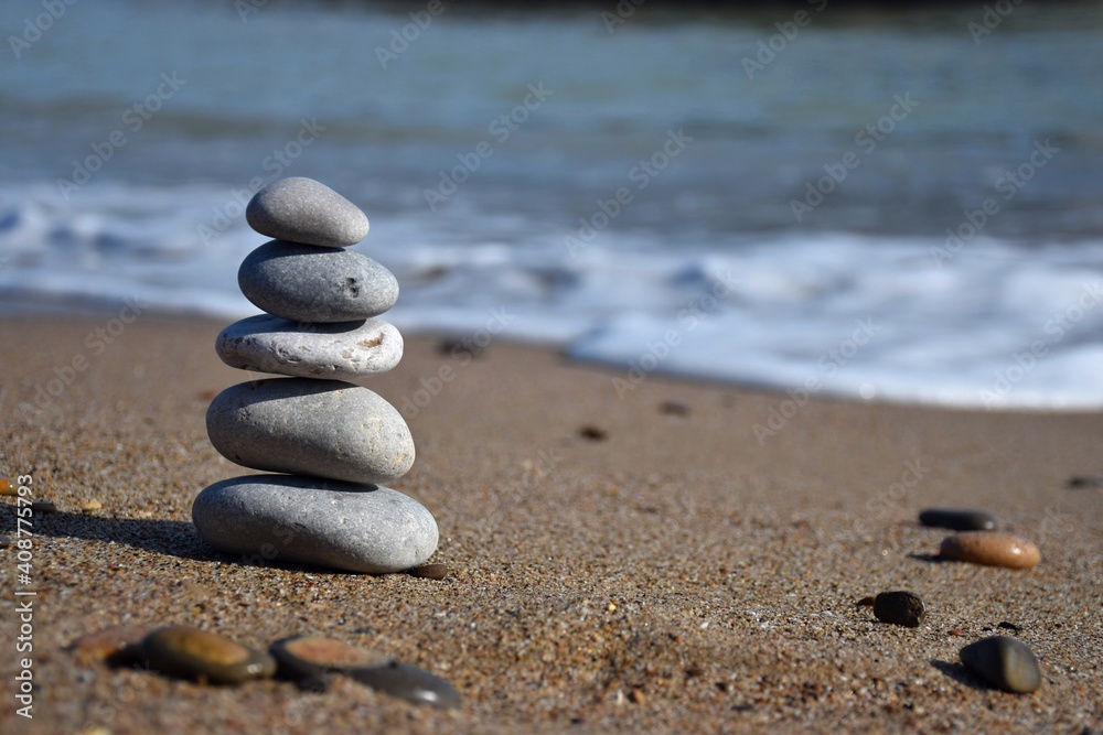 High quality image. Photograph of some stones in balance. Image of calm and balance. High quality image. Photograph of some stones in balance. Image of calm and balance.
