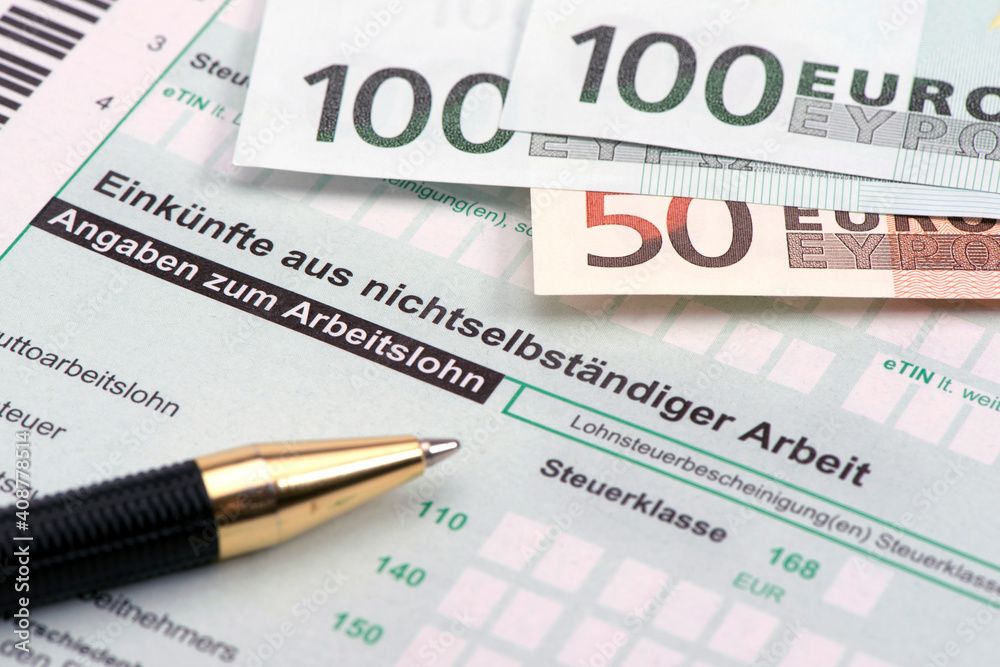 Formular für Steuererklärung ans Finanzamt Formular für Steuererklärung ans Finanzamt