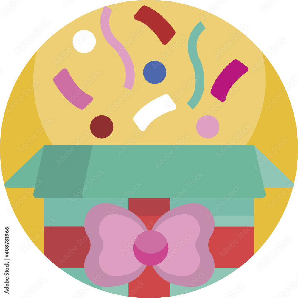 Gift icon. Vector Illustration. Gift icon. Vector Illustration.