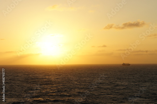 sunset at the sea © Vitalii
