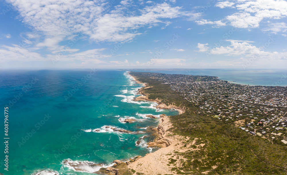 Aerial View of Point Nepean Australia Aerial View of Point Nepean Australia