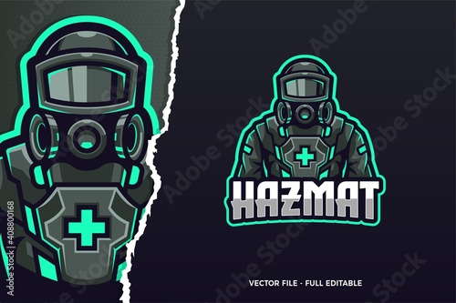 Full Protection E-sport Logo Template