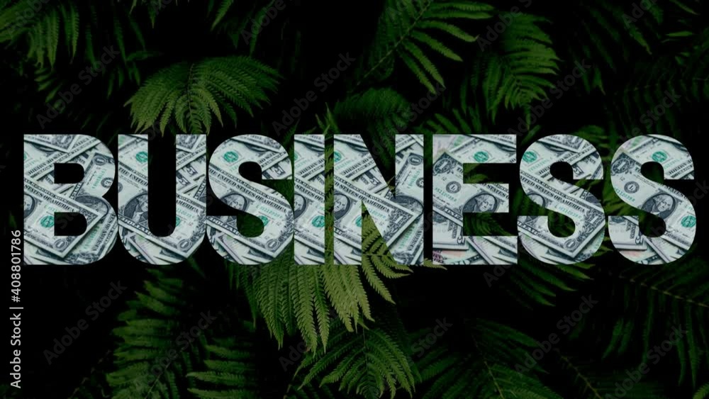 Vidéo business lettres en apparitions