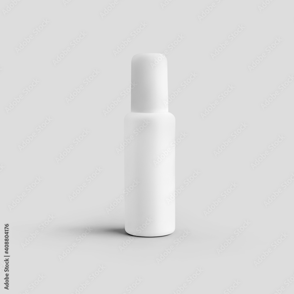 Mockup of a white plastic jar with a lid, a bottle with a spray, an aerosol, for the presentation of the design,a logo. Mockup of a white plastic jar with a lid, a bottle with a spray, an aerosol, for the presentation of the design,a logo.