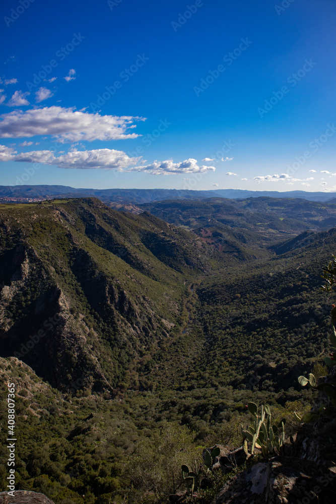 Obraz premium Paesaggi del territorio di Orroli, Sud Sardegna