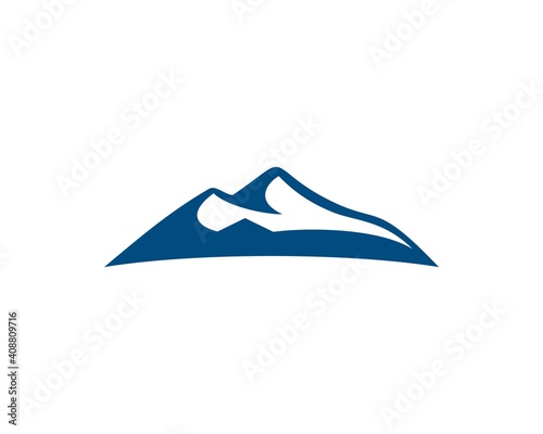 mountain silhouette vector