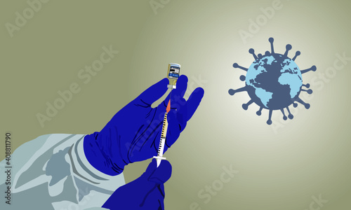 COVID-19 vaccine hopes to end epidemic. Doctors prepare to vaccinate the world with the coronavirus outbreak.