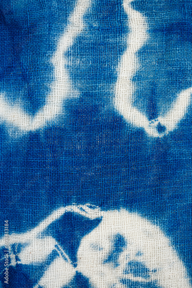 Indigo blue tie dye pattern abstract background. Indigo blue tie dye pattern abstract background.