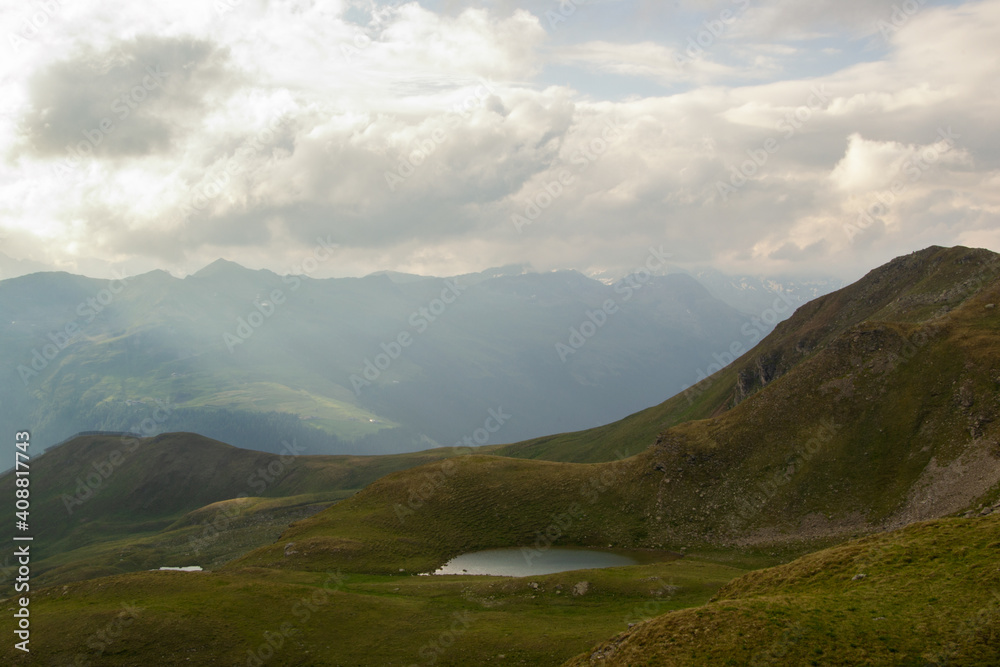landscape with mountains and sky landscape with mountains and sky