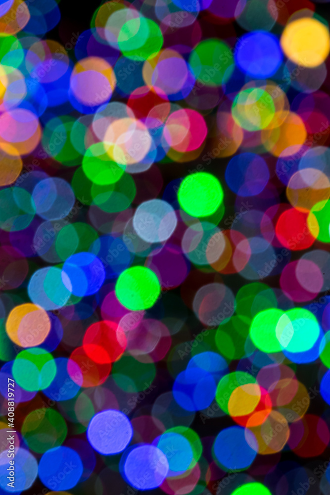 abstract background with bokeh defocused, colorful background