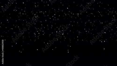 Particles Winter Snow