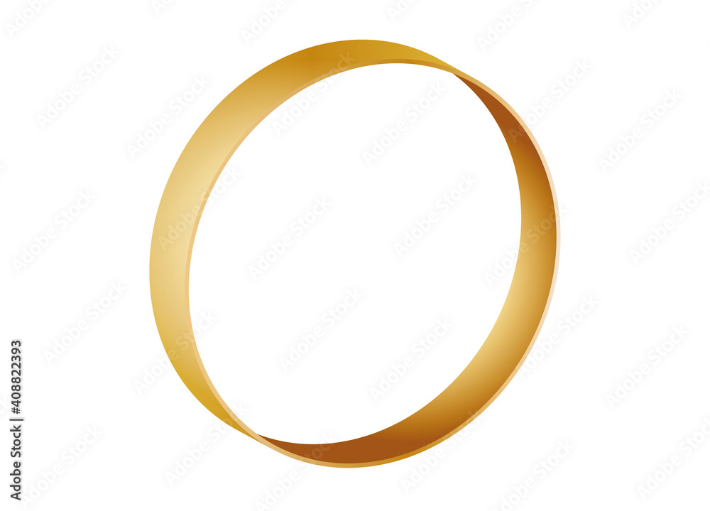 schlichter goldener Ring - Ehering - Hochzeit schlichter goldener Ring - Ehering - Hochzeit