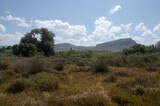 landscape with sky and mountains, Crete