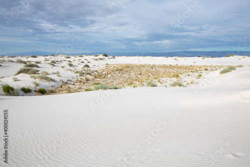 White Sands National Monument in New Mexico  USA