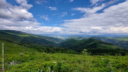 Mountains of the Silesian Beskids