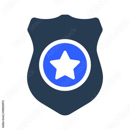 Police badge icon