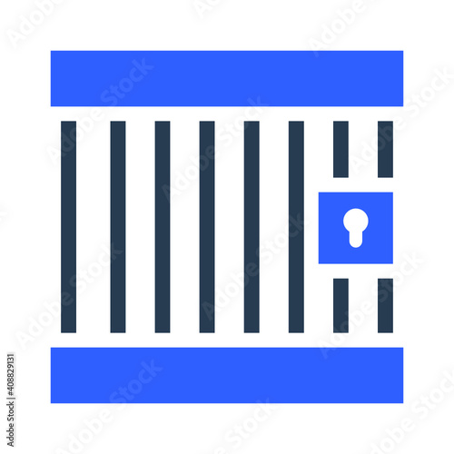 Jail, lockup icon