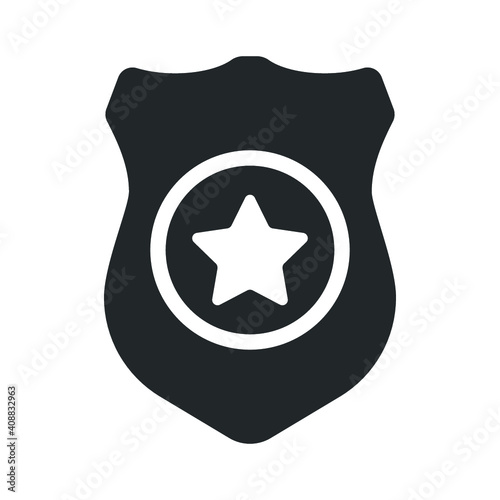 Police badge icon