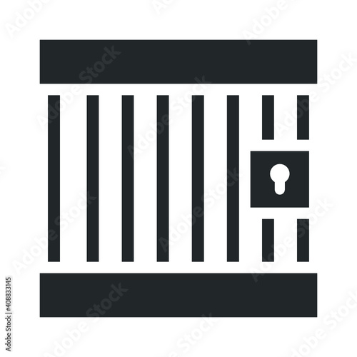 Jail, lockup icon