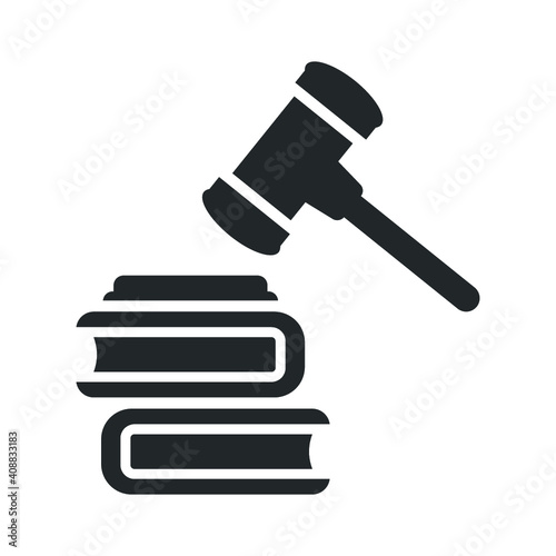 Legal justice icon