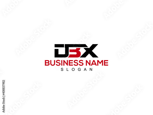 Creative DBX logo Letter design photo