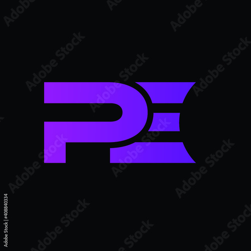 pe letter logo 