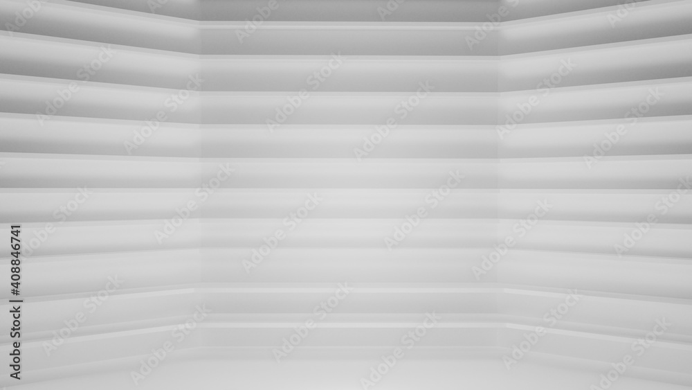 Obraz premium White office desktop wallpaper arranged as icon shelves.