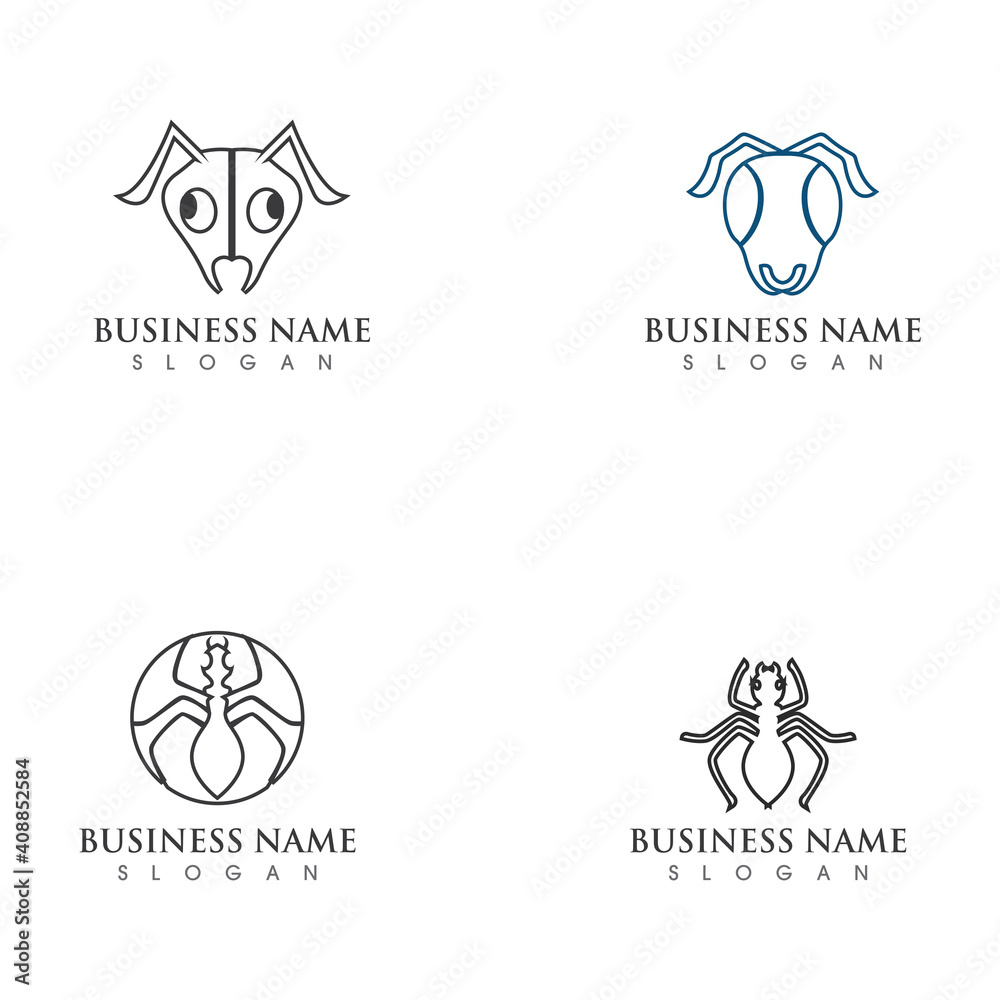 Ant vector illustration design Ant vector illustration design