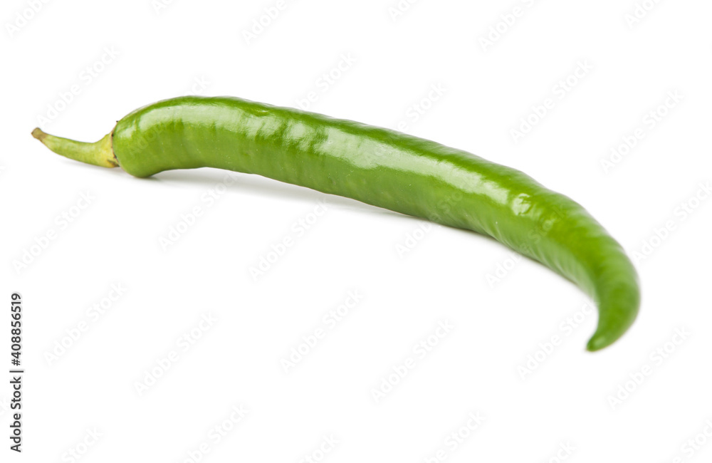 Small peppers isolated on a white background. View from another angle in the portfolio. Small peppers isolated on a white background. View from another angle in the portfolio.