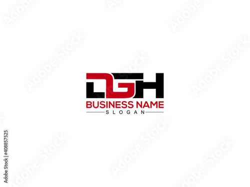 DGH Letter Design For Business photo