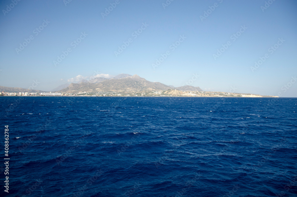 sea and sky, Road to the island of Crete sea and sky, Road to the island of Crete