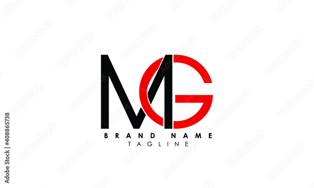 Mg Or Gm Monogram Logo