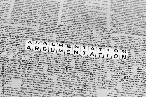 Argumentation photo