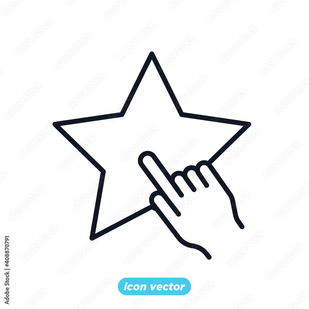 star customer review icon template color editable. Star reputation management symbol vector illustration for graphic and web design. star customer review icon template color editable. Star reputation management symbol vector illustration for graphic and web design.