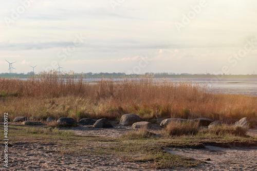 Strand in Dangast, Niedersachsen, Deutschland