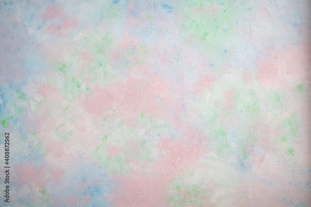 Multi-colored pastel background of gentle shades. Template for your image.