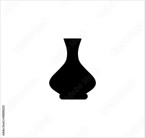 icon of the decanter. vector image