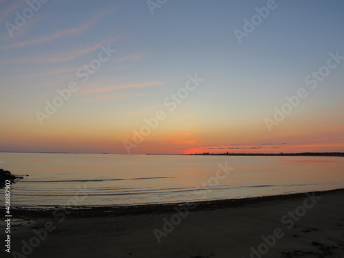 Sunrise at the Jersey shore