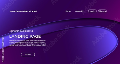 landing page background. abstract modern website background