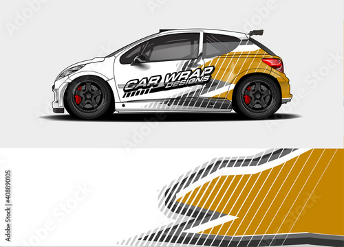 abstract background vector for racing car wrap design and vehicle livery  