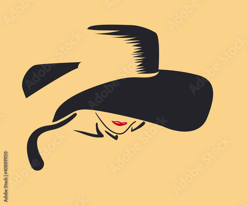 Lady in hat