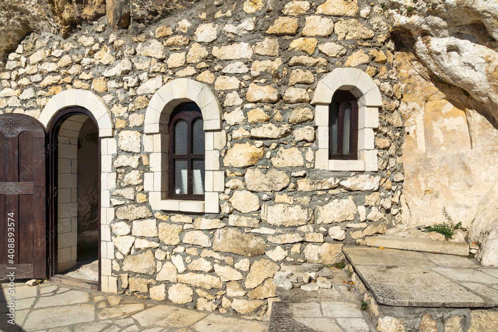 Medieval Basarbovo Rock Monastery, Bulgaria Medieval Basarbovo Rock Monastery, Bulgaria