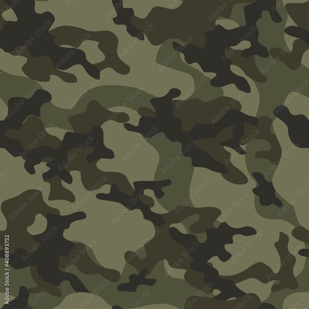 military camouflage vector seamless pattern green military camouflage vector seamless pattern green