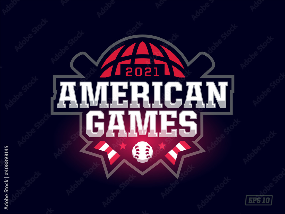 modern professional logo emblem for american championships in sport theme modern professional logo emblem for american championships in sport theme