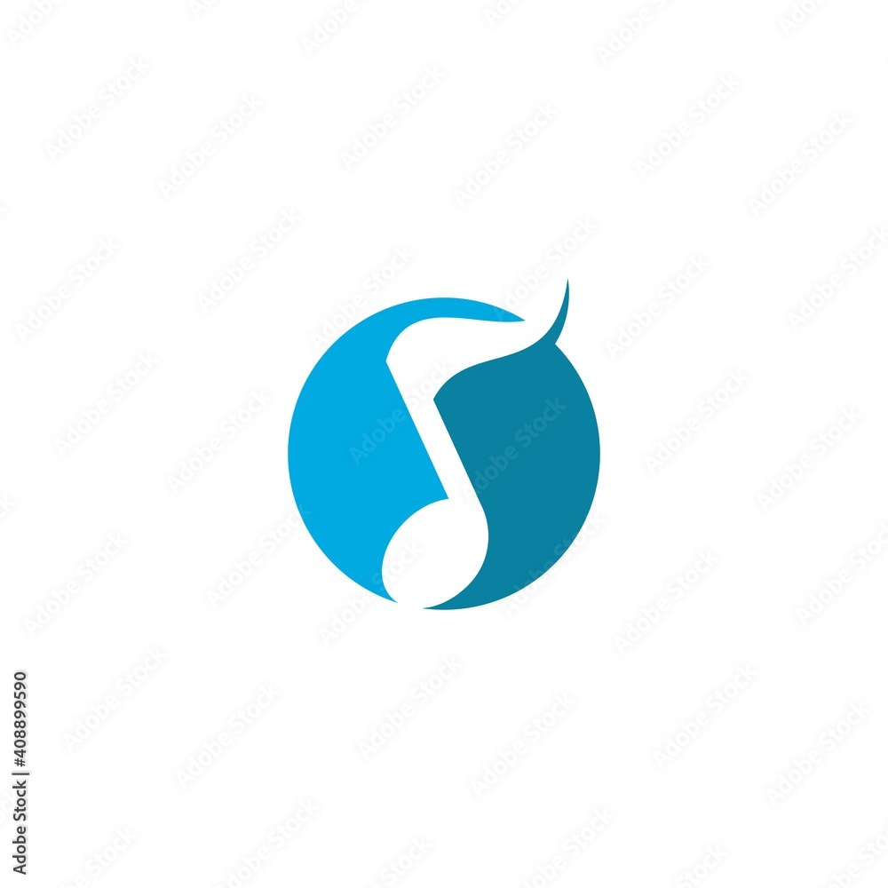 Obraz premium Music note